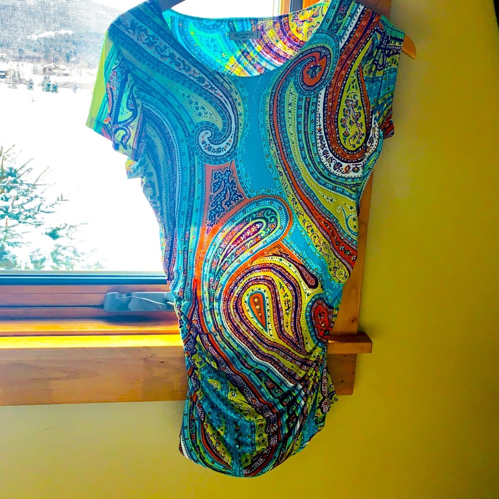 Etro soft classic paisley top